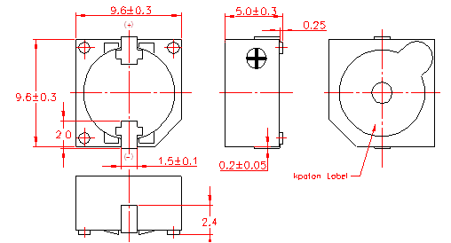Схема работы активного магнитного зуммера MCW969650-5V-2700-F